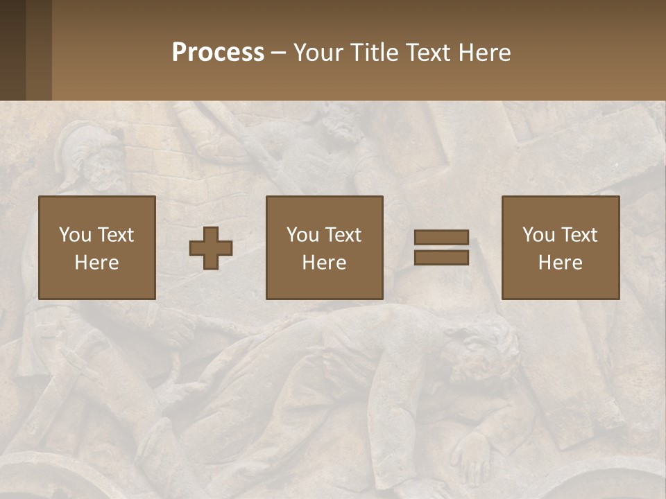 Globe Skyscraper Black PowerPoint Template