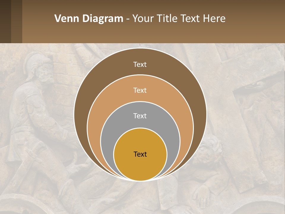 Globe Skyscraper Black PowerPoint Template