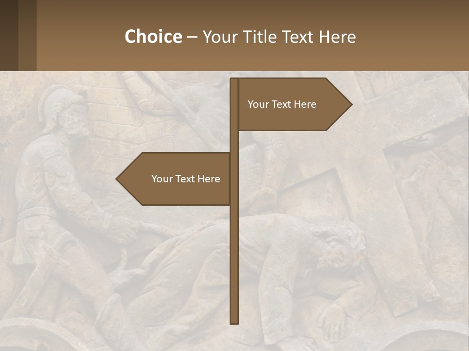 Globe Skyscraper Black PowerPoint Template