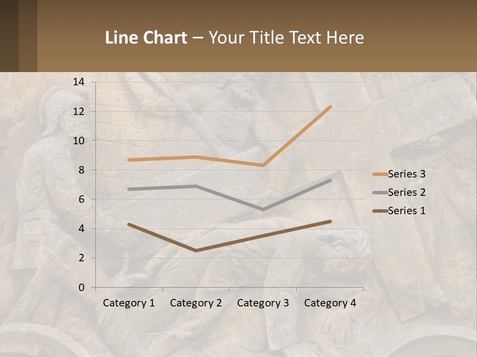 Globe Skyscraper Black PowerPoint Template