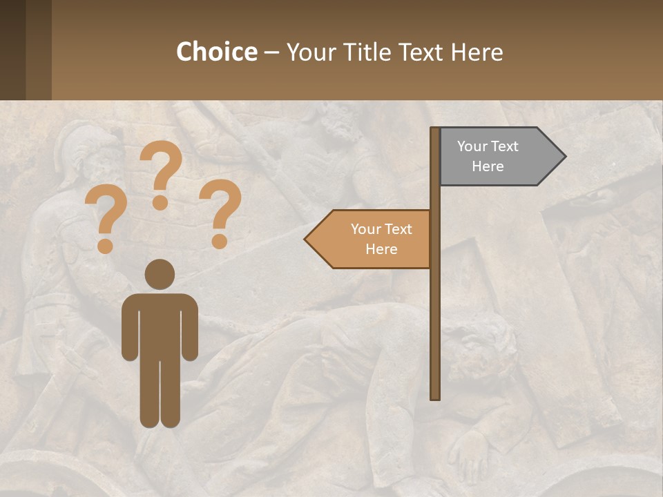 Globe Skyscraper Black PowerPoint Template