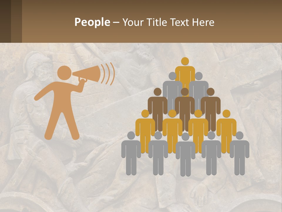 Globe Skyscraper Black PowerPoint Template