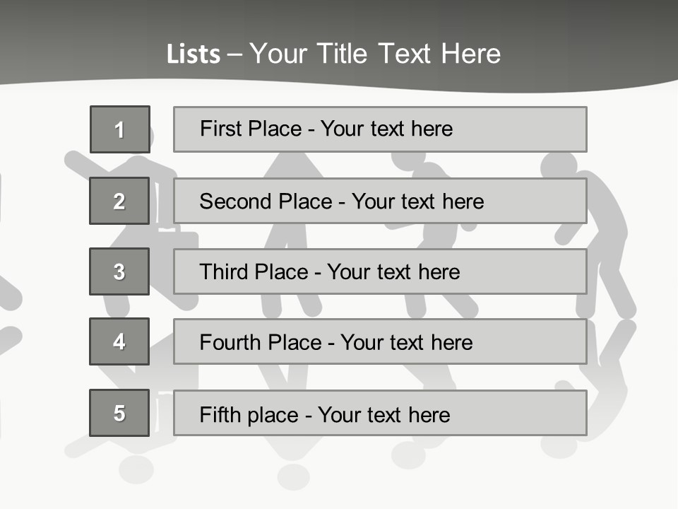 Downtown Grey Big PowerPoint Template