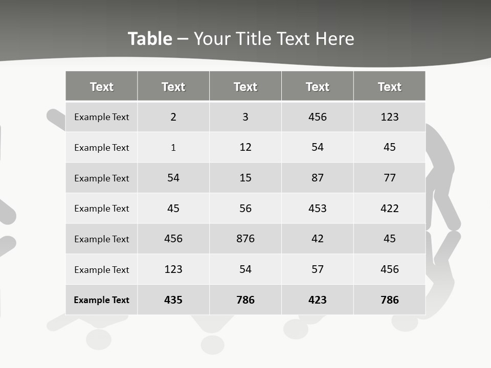 Downtown Grey Big PowerPoint Template
