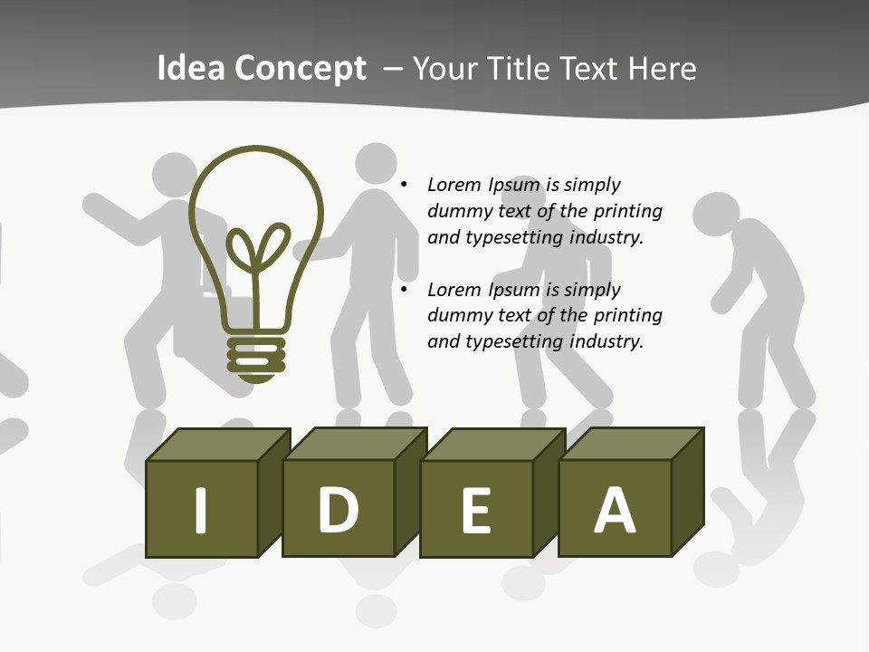 Downtown Grey Big PowerPoint Template