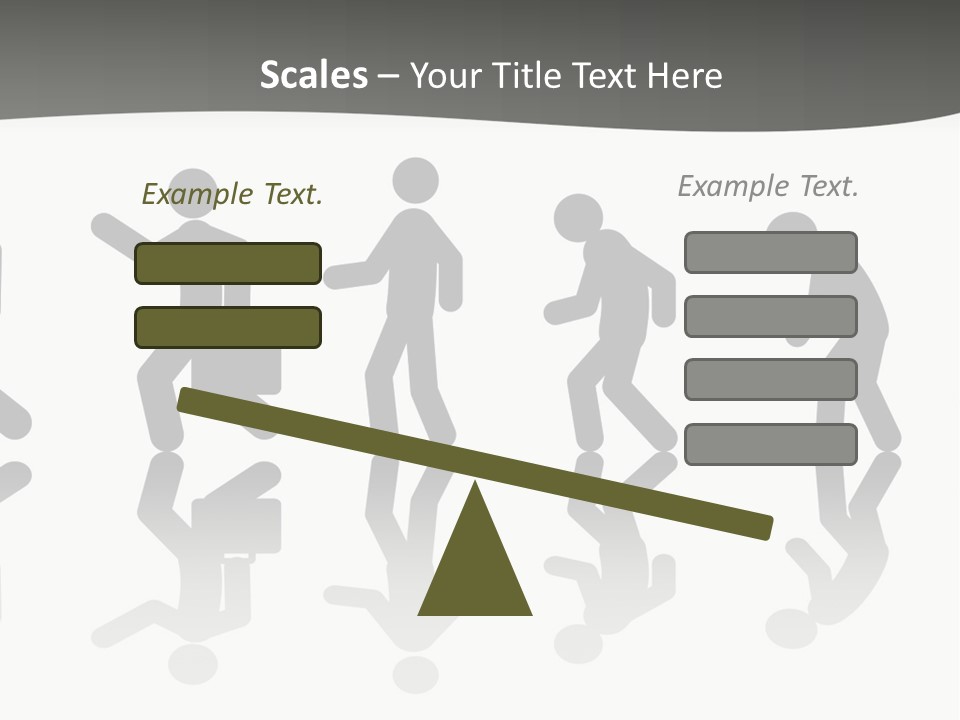 Downtown Grey Big PowerPoint Template