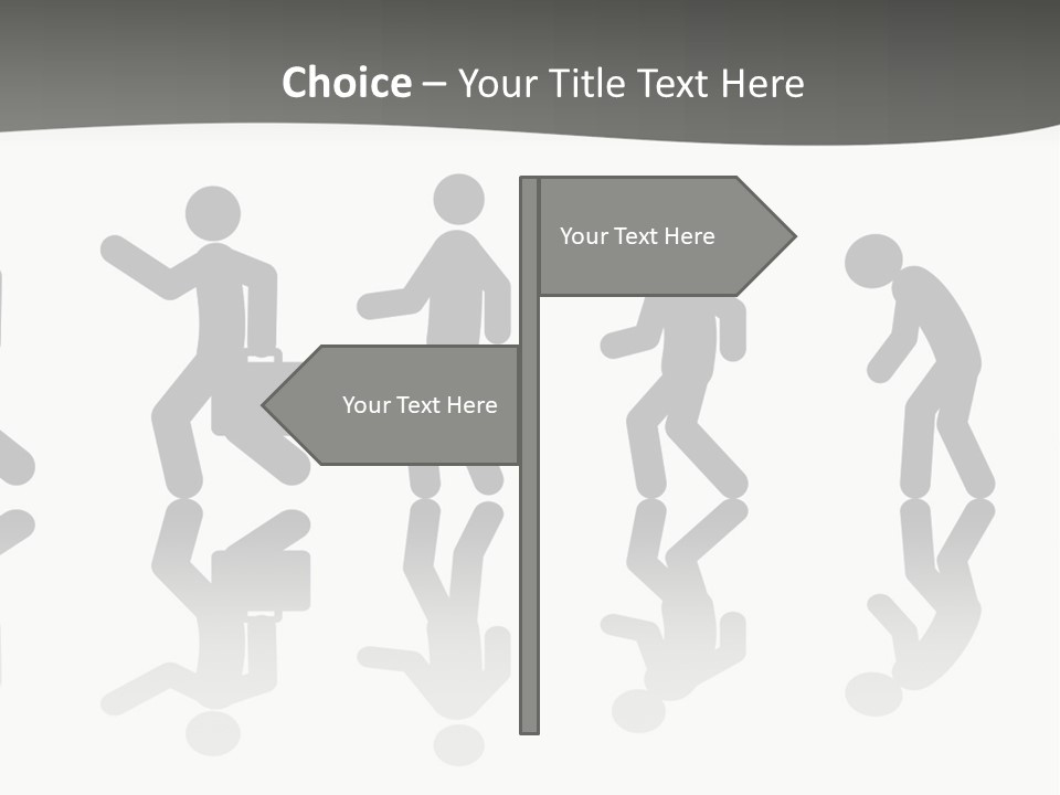 Downtown Grey Big PowerPoint Template