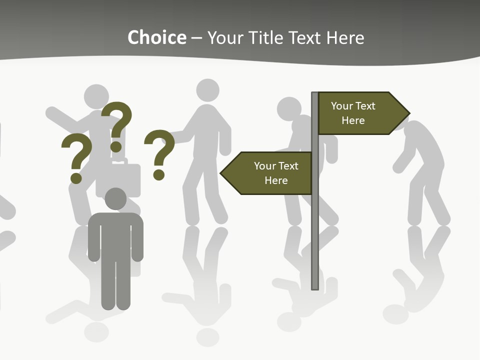 Downtown Grey Big PowerPoint Template