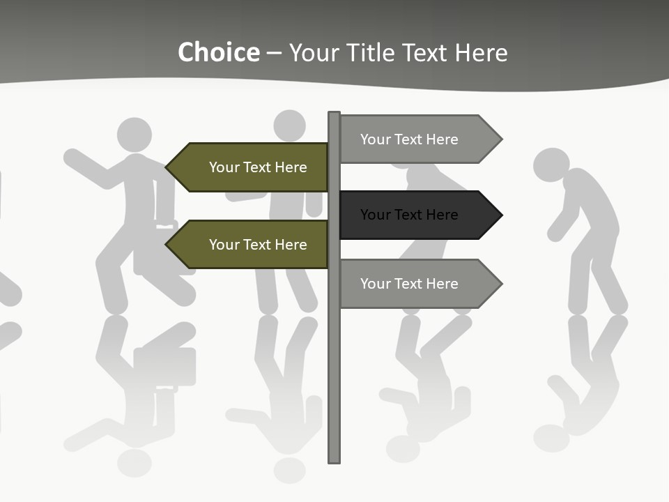 Downtown Grey Big PowerPoint Template