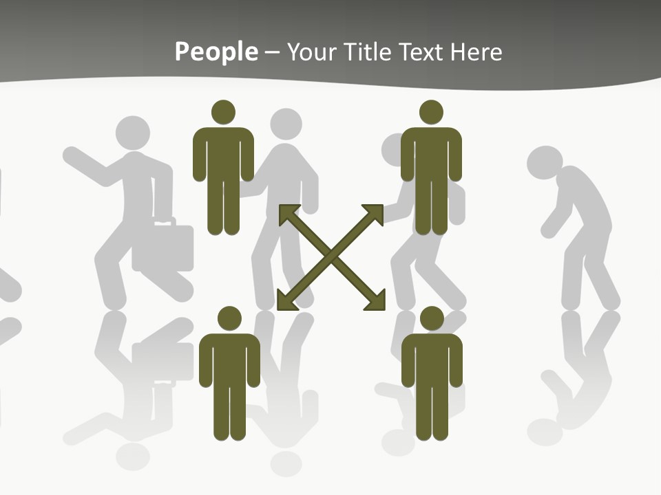 Downtown Grey Big PowerPoint Template