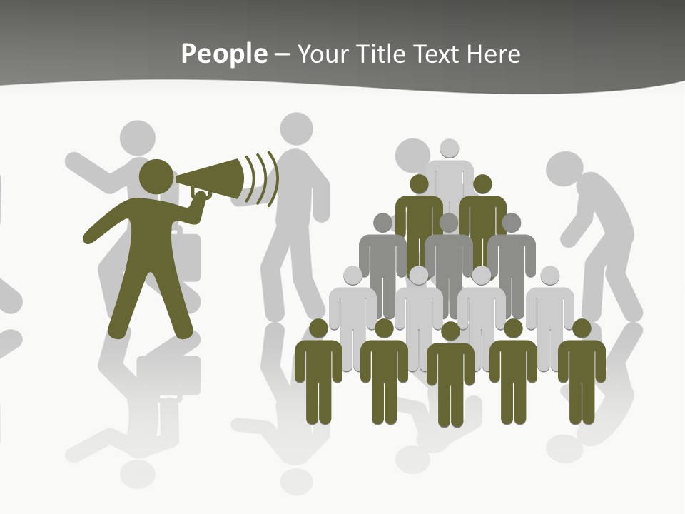 Downtown Grey Big PowerPoint Template