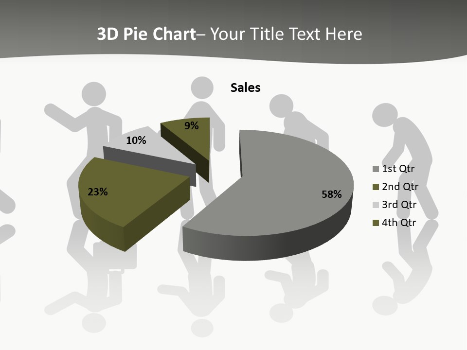 Downtown Grey Big PowerPoint Template