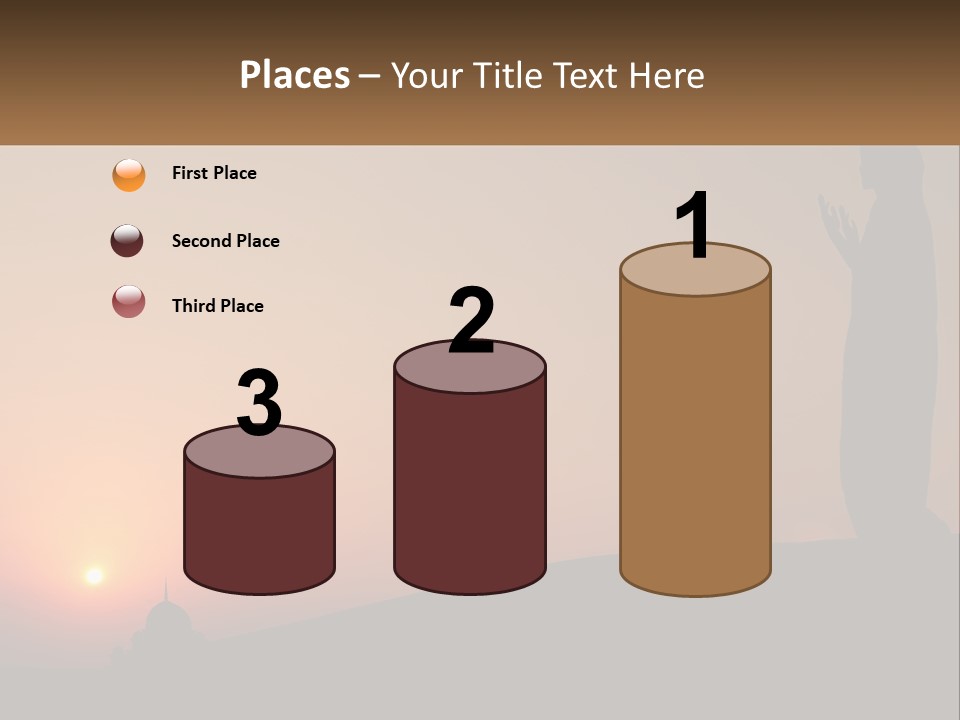 Cityscape Light View PowerPoint Template