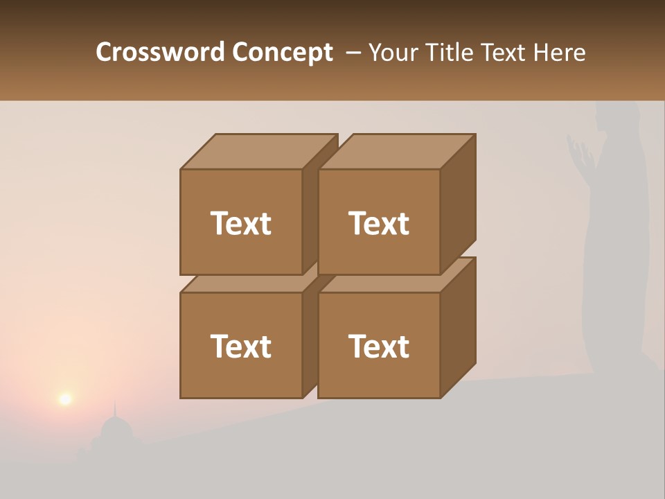 Cityscape Light View PowerPoint Template