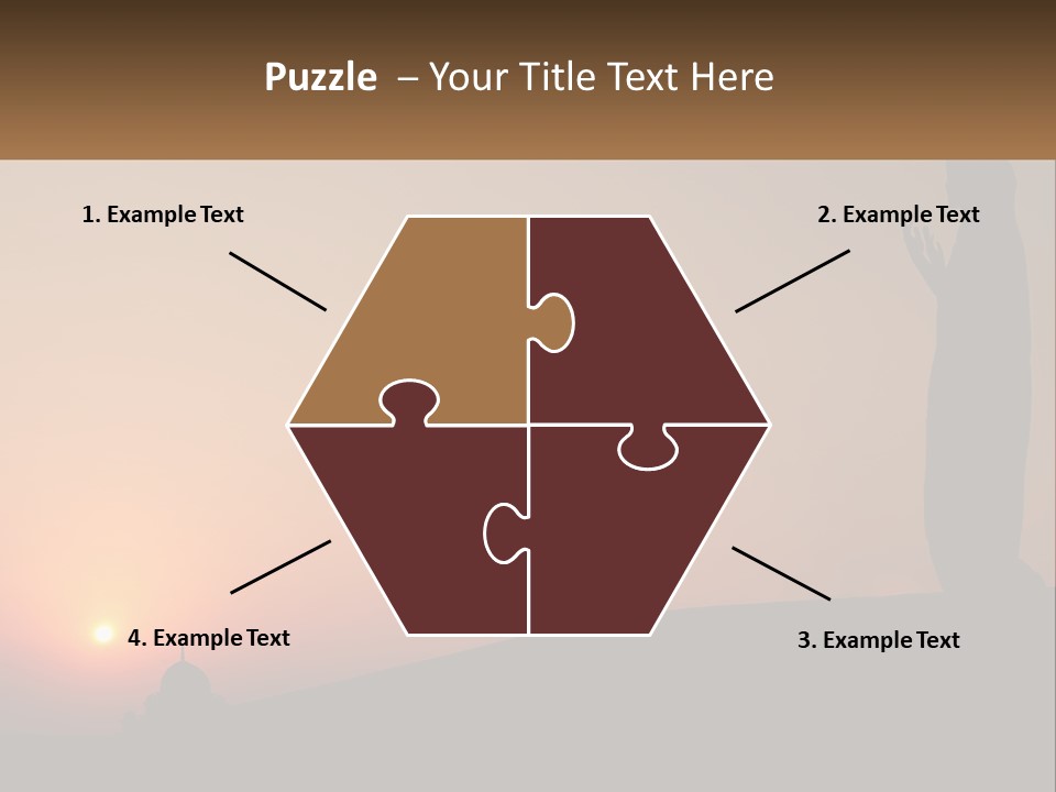 Cityscape Light View PowerPoint Template