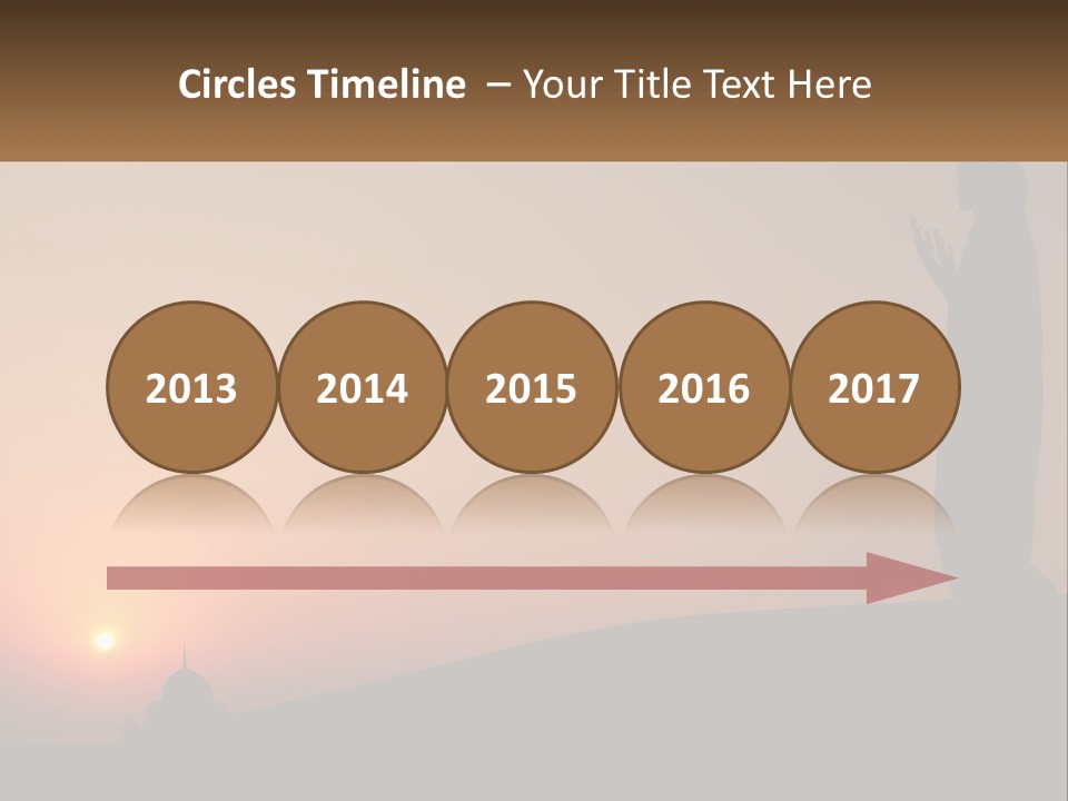 Cityscape Light View PowerPoint Template