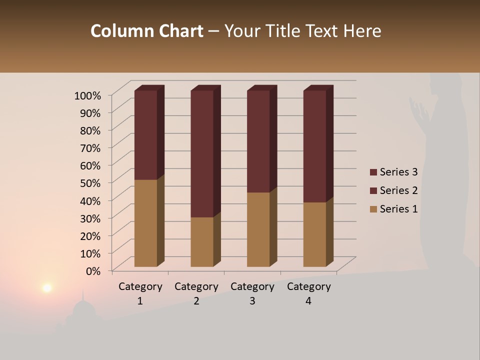 Cityscape Light View PowerPoint Template