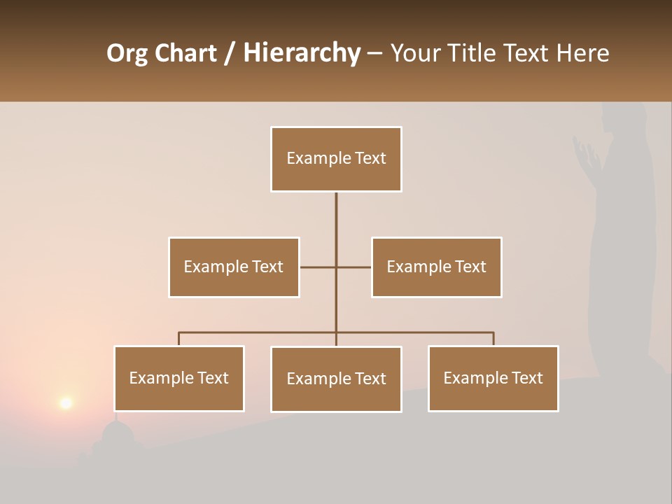 Cityscape Light View PowerPoint Template