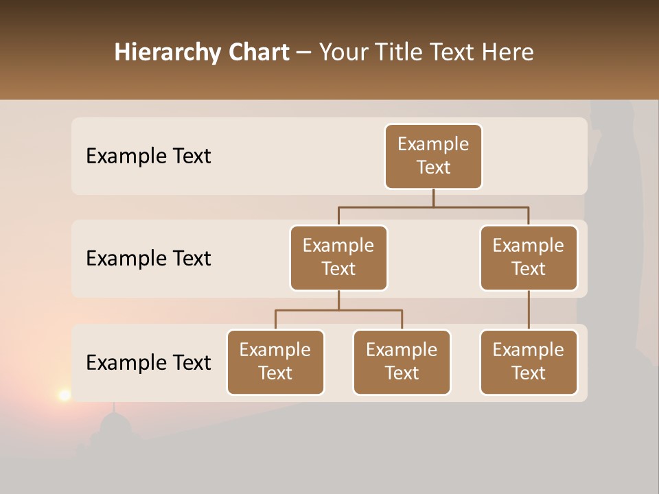 Cityscape Light View PowerPoint Template