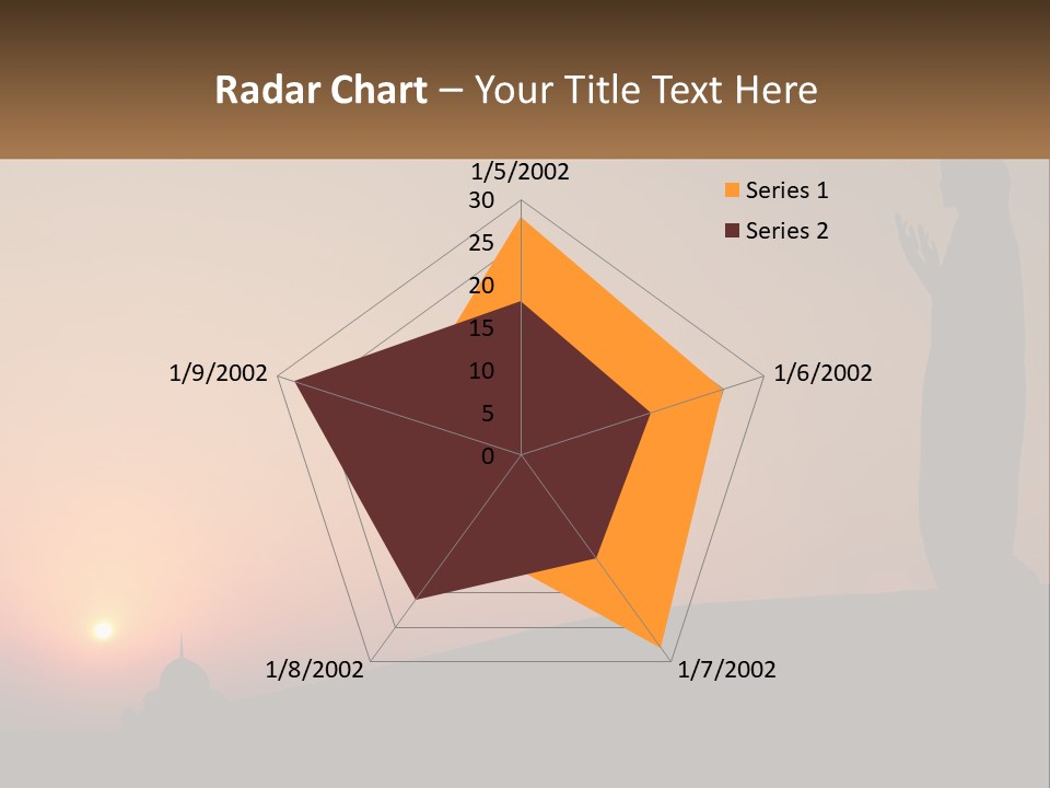 Cityscape Light View PowerPoint Template