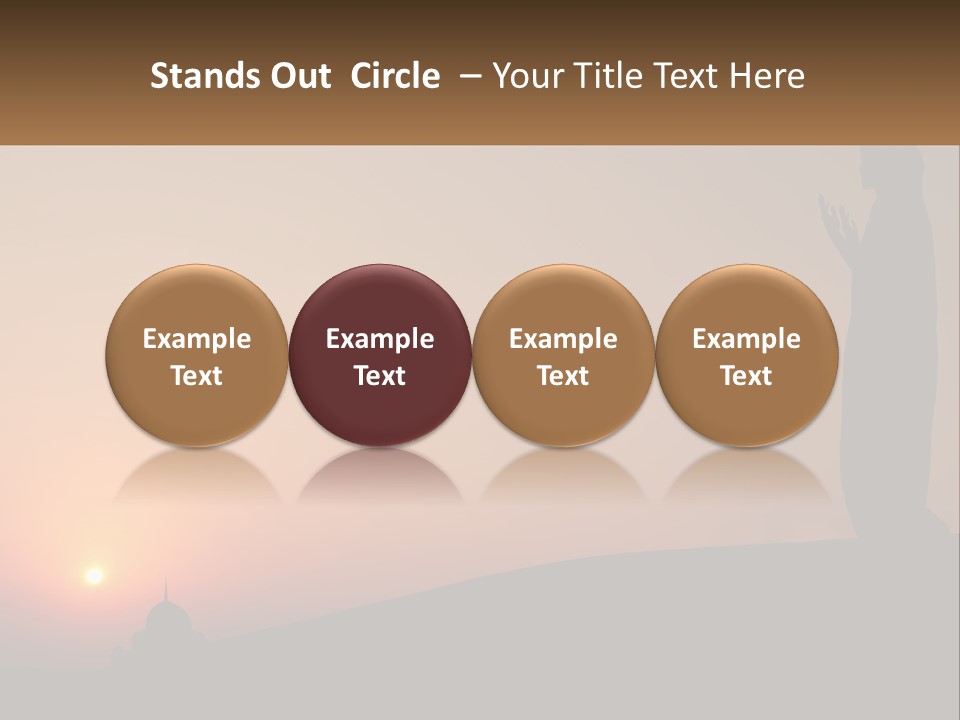 Cityscape Light View PowerPoint Template