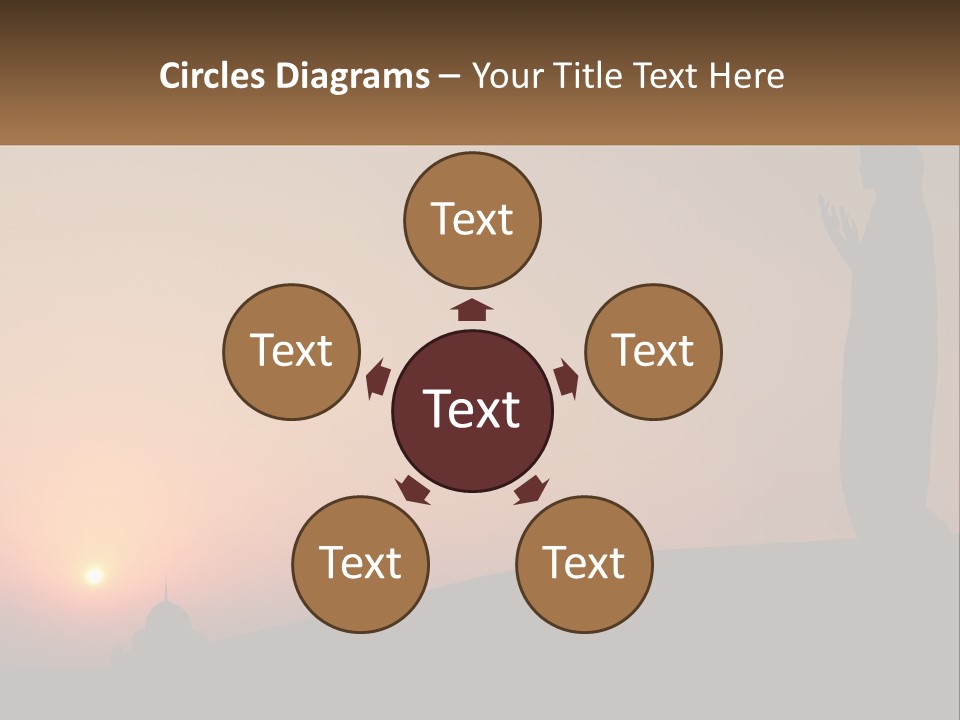 Cityscape Light View PowerPoint Template