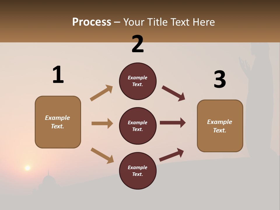 Cityscape Light View PowerPoint Template