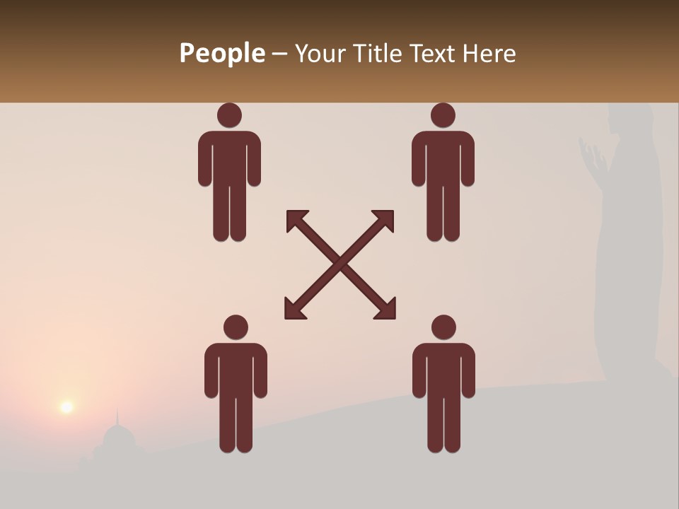 Cityscape Light View PowerPoint Template