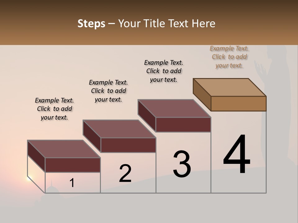Cityscape Light View PowerPoint Template