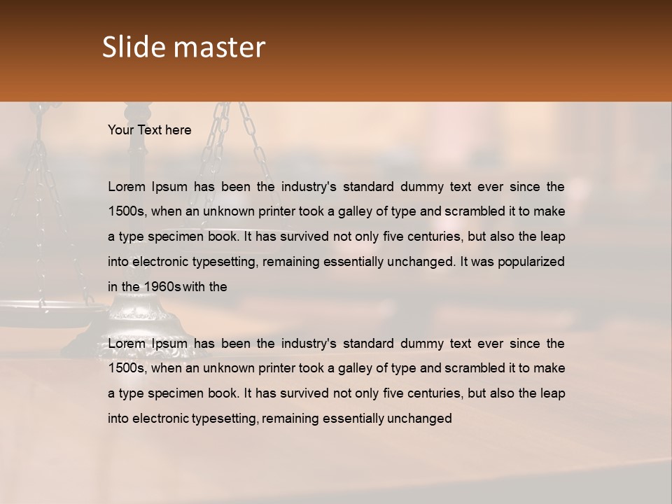 Urban Black Earth PowerPoint Template