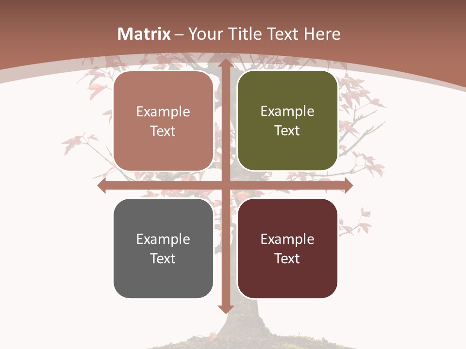 Big Abstract House PowerPoint Template