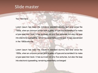 Big Abstract House PowerPoint Template