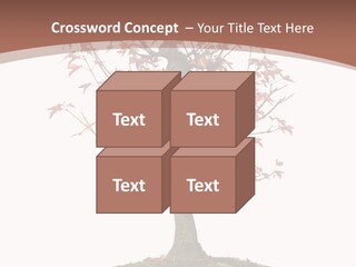 Big Abstract House PowerPoint Template