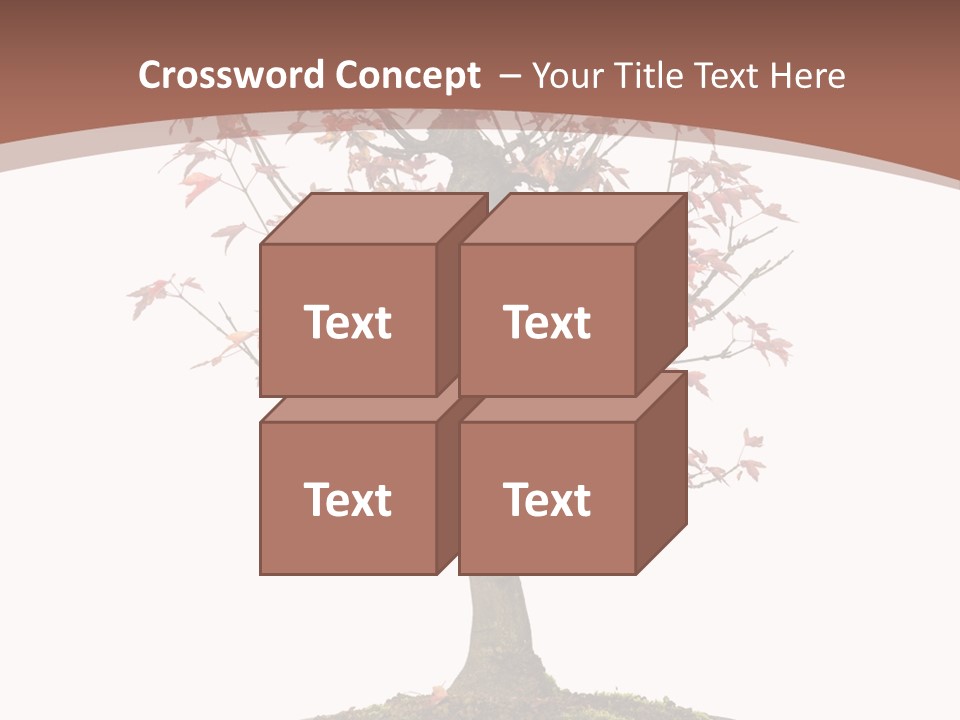 Big Abstract House PowerPoint Template