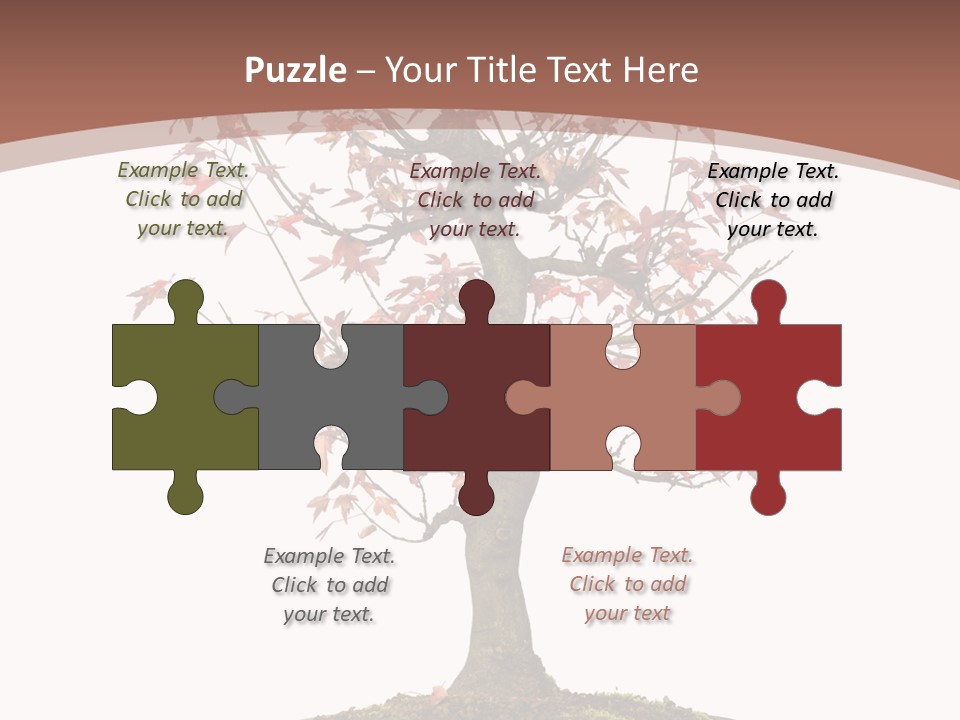 Big Abstract House PowerPoint Template