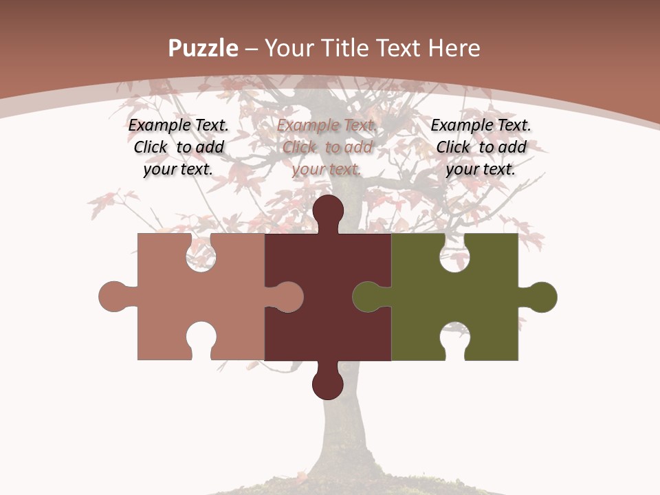 Big Abstract House PowerPoint Template