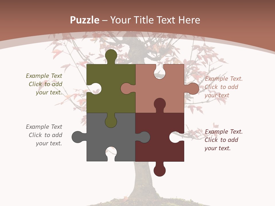 Big Abstract House PowerPoint Template