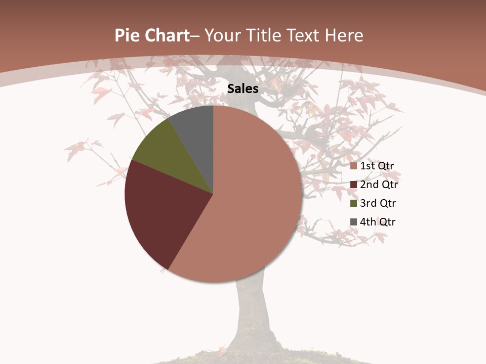 Big Abstract House PowerPoint Template