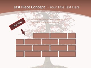 Big Abstract House PowerPoint Template