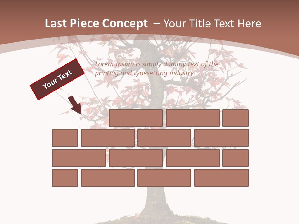 Big Abstract House PowerPoint Template