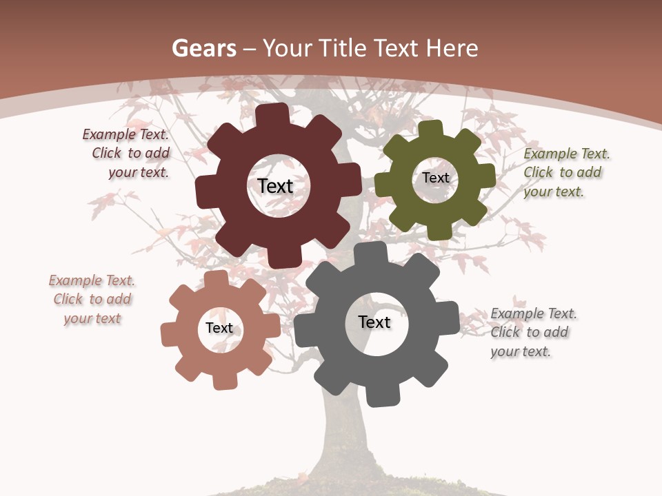 Big Abstract House PowerPoint Template