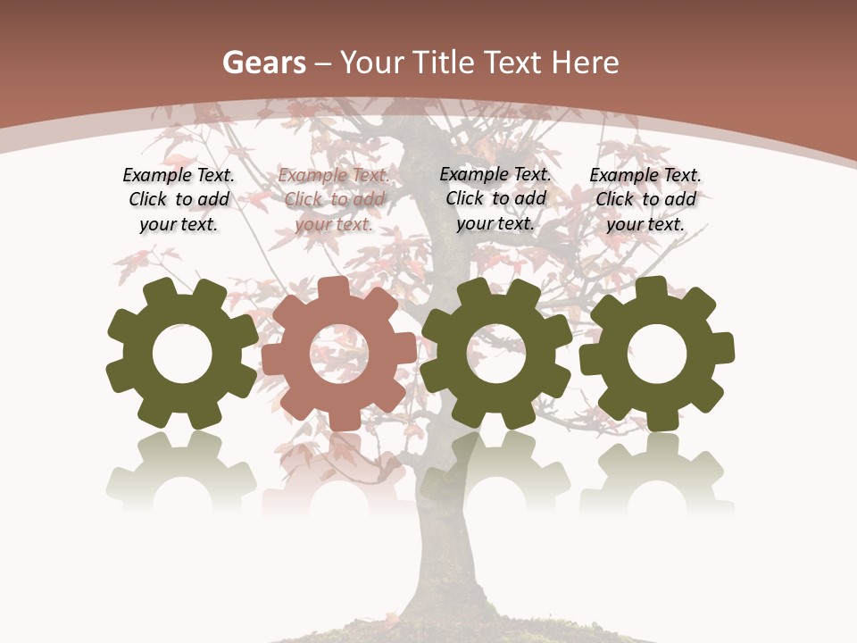 Big Abstract House PowerPoint Template