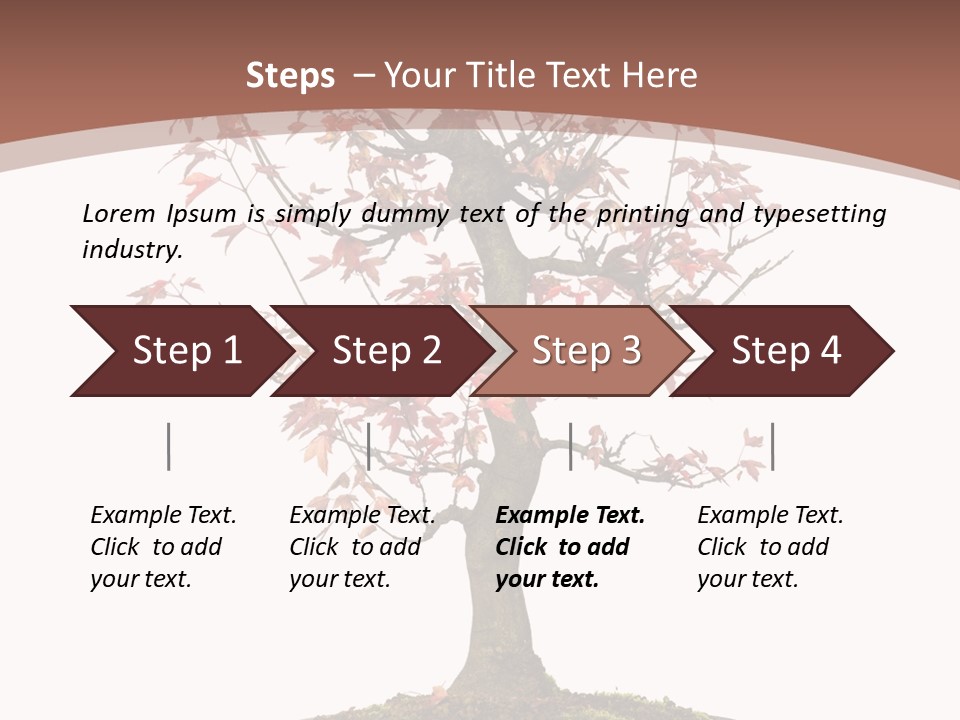 Big Abstract House PowerPoint Template