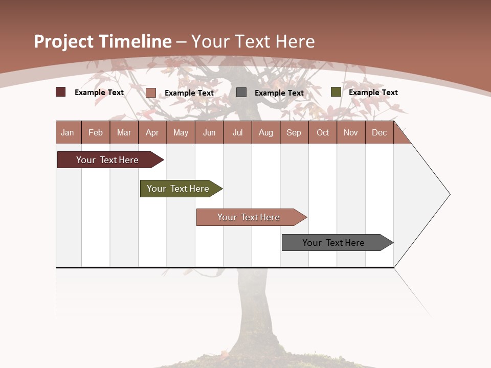Big Abstract House PowerPoint Template
