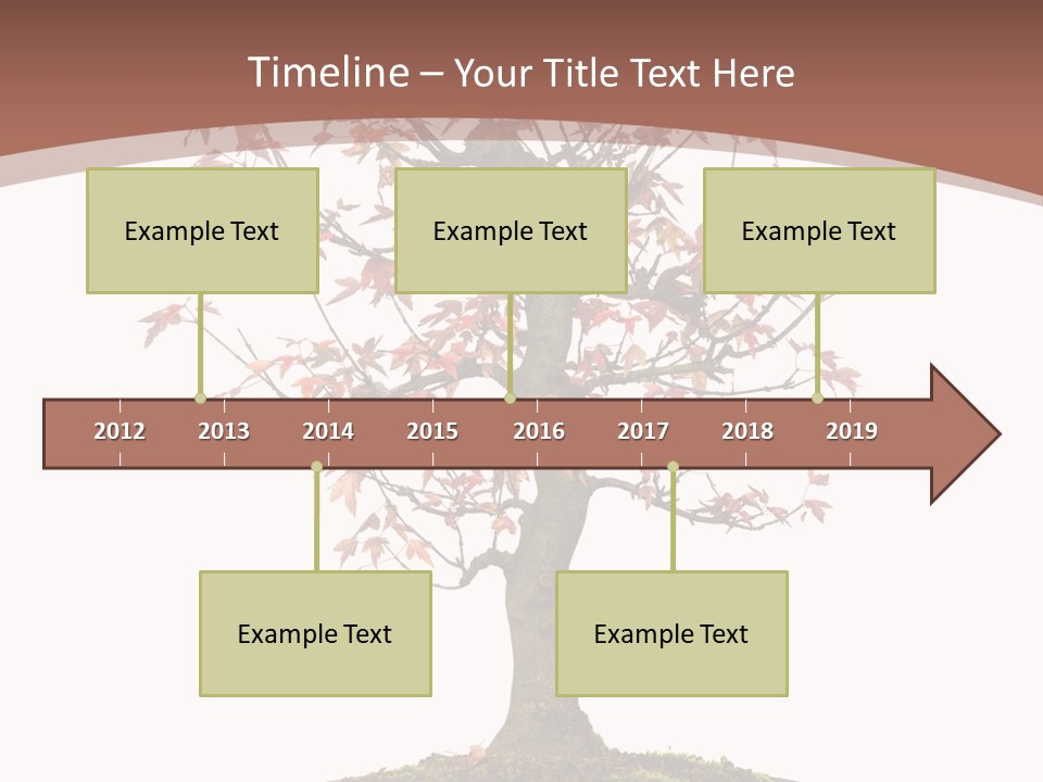 Big Abstract House PowerPoint Template