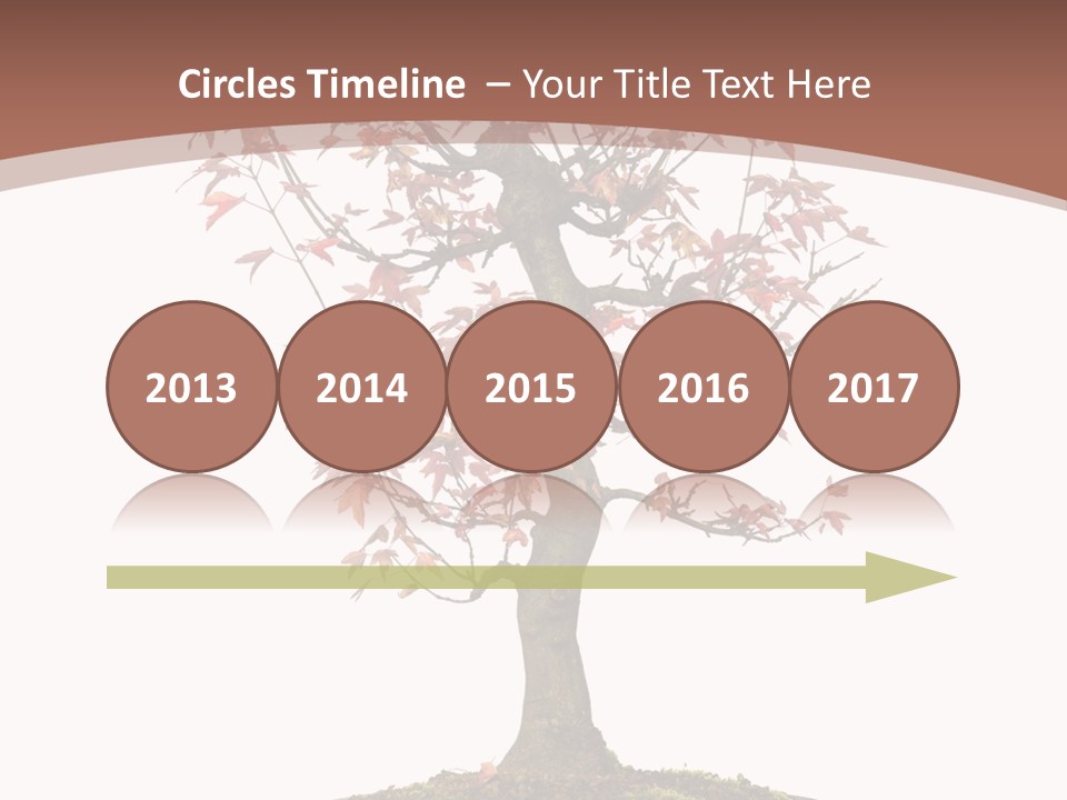 Big Abstract House PowerPoint Template