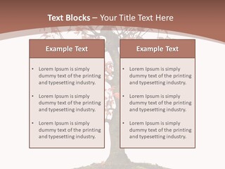 Big Abstract House PowerPoint Template