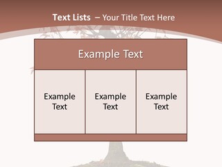 Big Abstract House PowerPoint Template