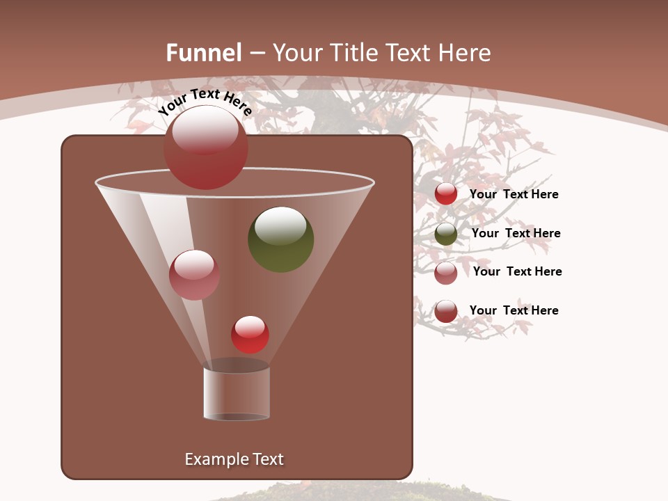 Big Abstract House PowerPoint Template