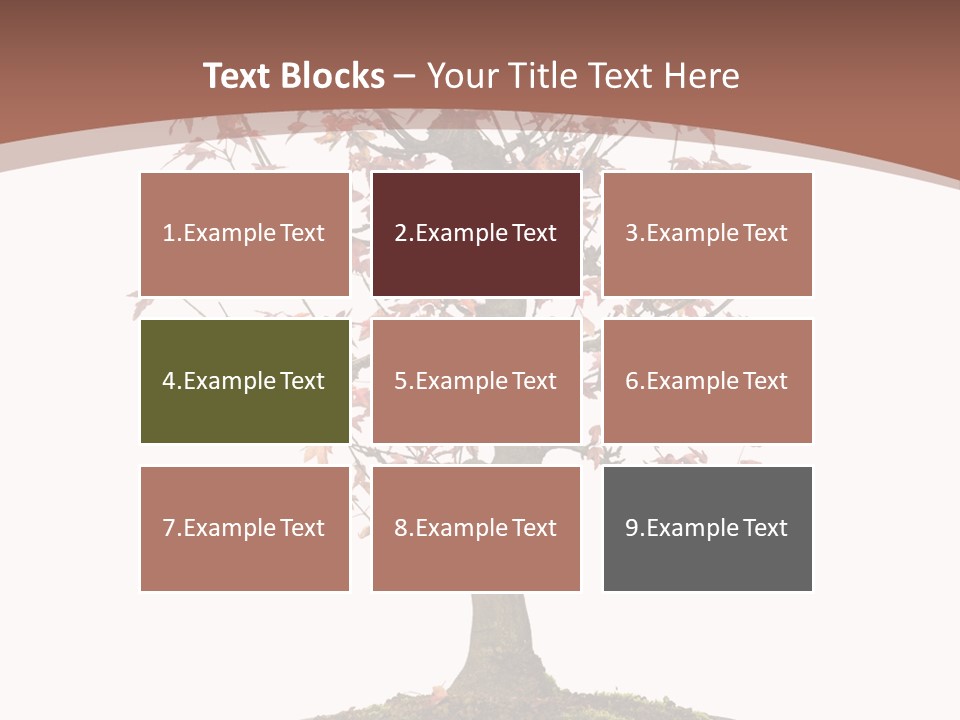 Big Abstract House PowerPoint Template